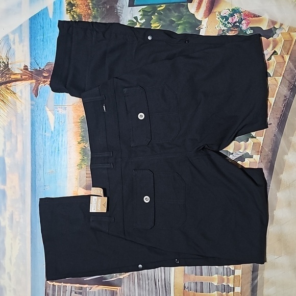 Prana Halle Black Convertible Pants Size 8 NWT - Picture 8 of 9